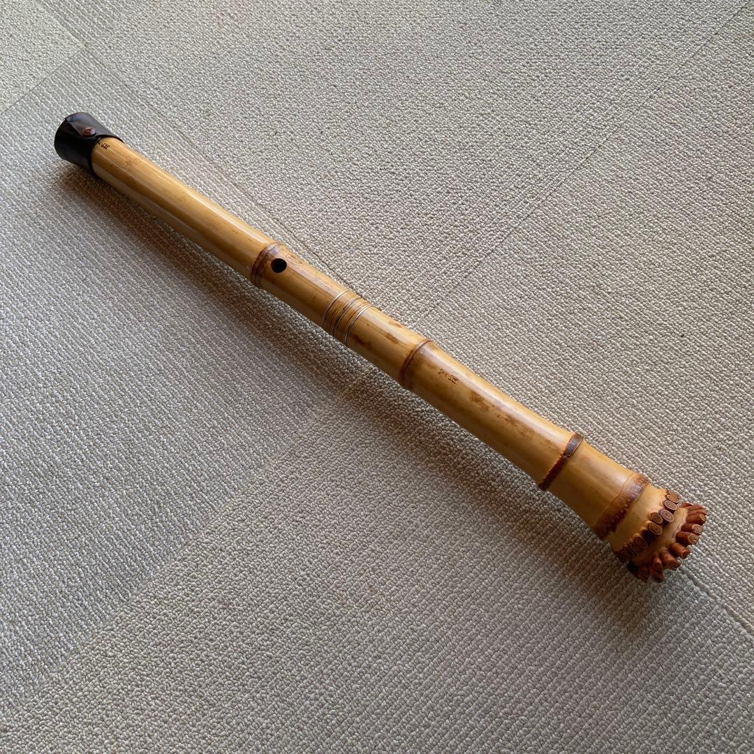 169尺八　一尺八寸管　精華銘四印