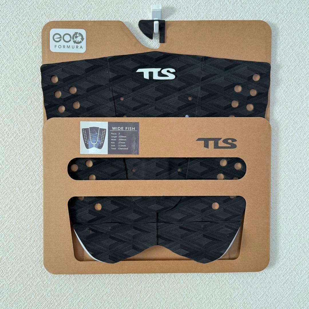 新入荷！TLS／ツールス　デッキパッチ ワイドフィッシュ　カラー：ブラック