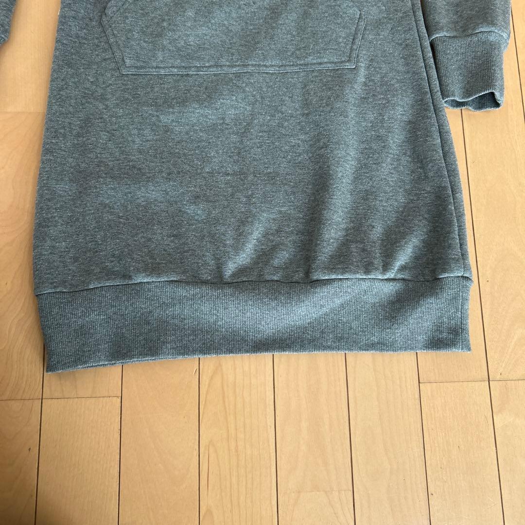 美品 エフィカス　ゴルフウェア 裏起毛フーデットワンピース Mサイズ