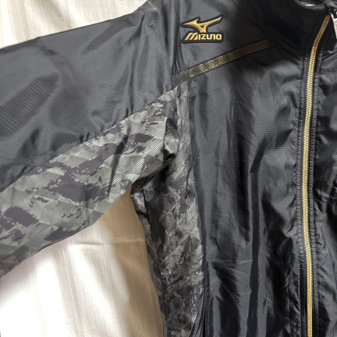 Mizuno Pro ブラック ウィンドブレーカー　野球