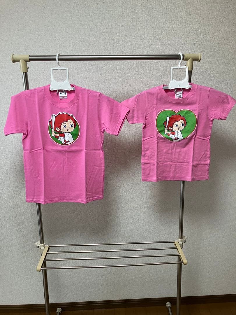 広島 東洋 カープ 限定ユニフォーム スライリー &カープ女の子Tシャツセット
