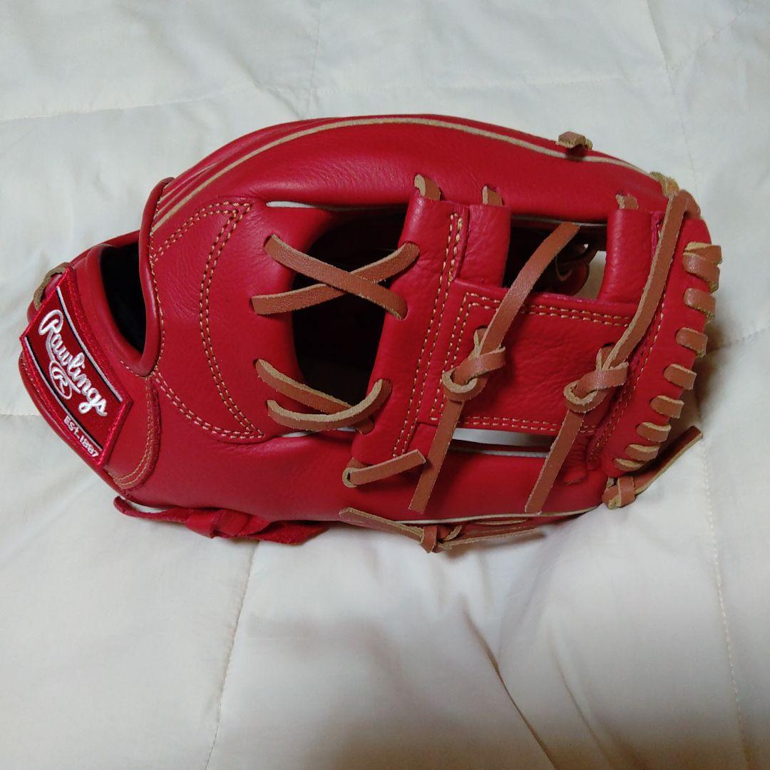 Rawlings ESL-1897 レッドグローブ軟式オ-ルラウンド大人用
