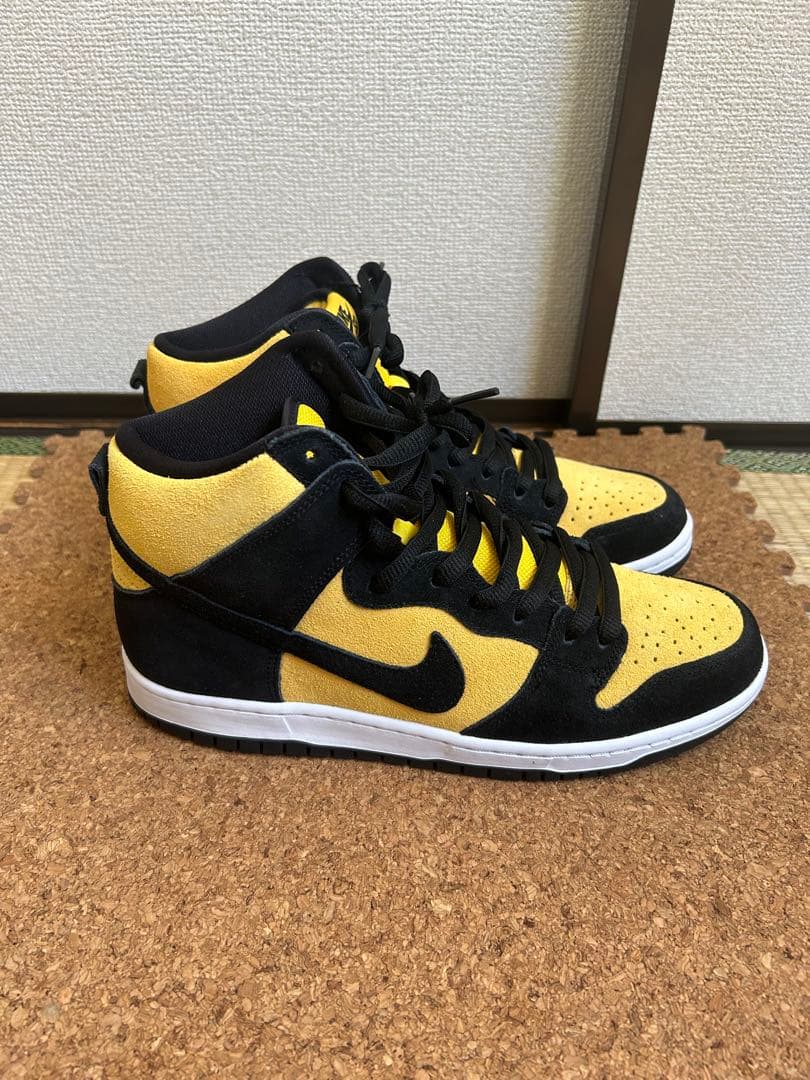 Nike Dunk High SB イエロー/ブラック　27.0cm