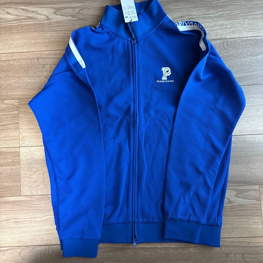 【新品　未使用】PEARLY GATES メンズシャツ サイズ6 青