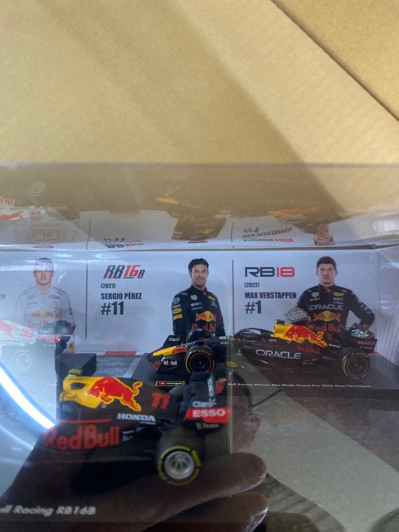1:43 フォーミュラ1 ダイキャストカー 6個セット レッドブル　F1