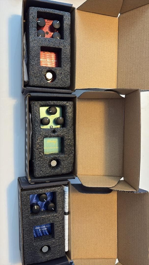 One Control REVERB DELAY OVERDRIVE 3点セット