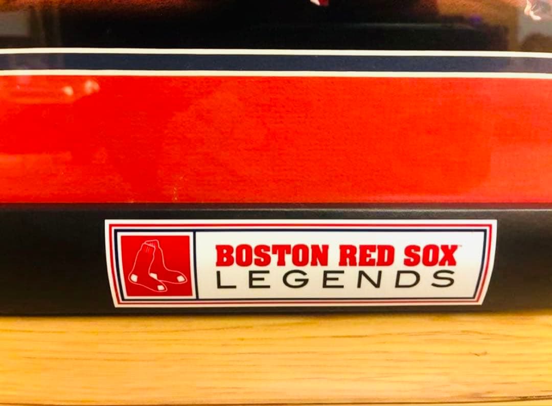 【希少・MLB公式】ボストン・レッドソックス レジェンド 額装 フォトパネル