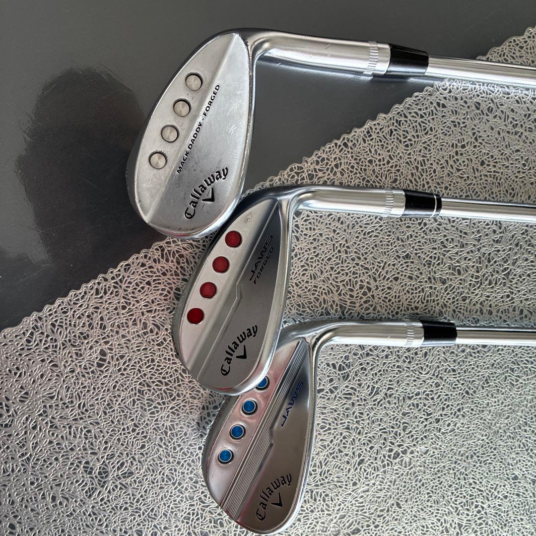 Callaway マックダディ&ジョーズ48°52°56°ウェッジ 3本セット