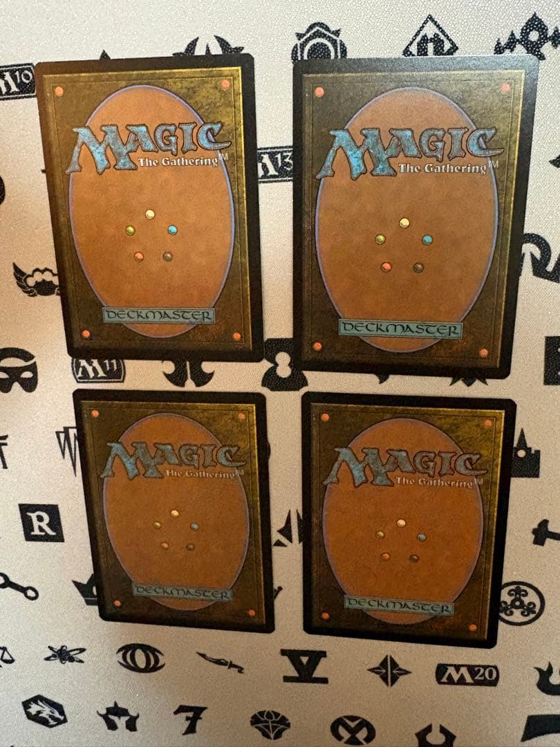 華麗だが無礼者　英語　４枚セット　mtg 英語