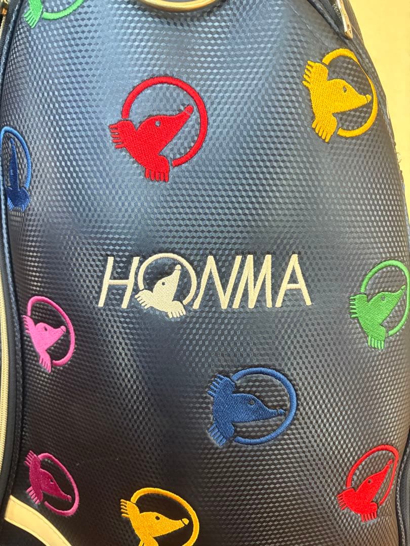 HONMA ネイビー キャディバッグ