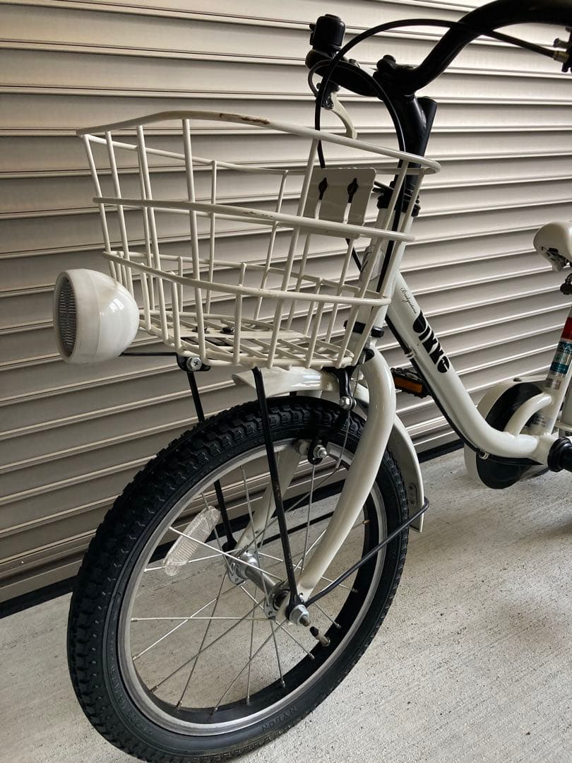 【引取り限定】ブリヂストン bikke m 子供用自転車 ホワイト
