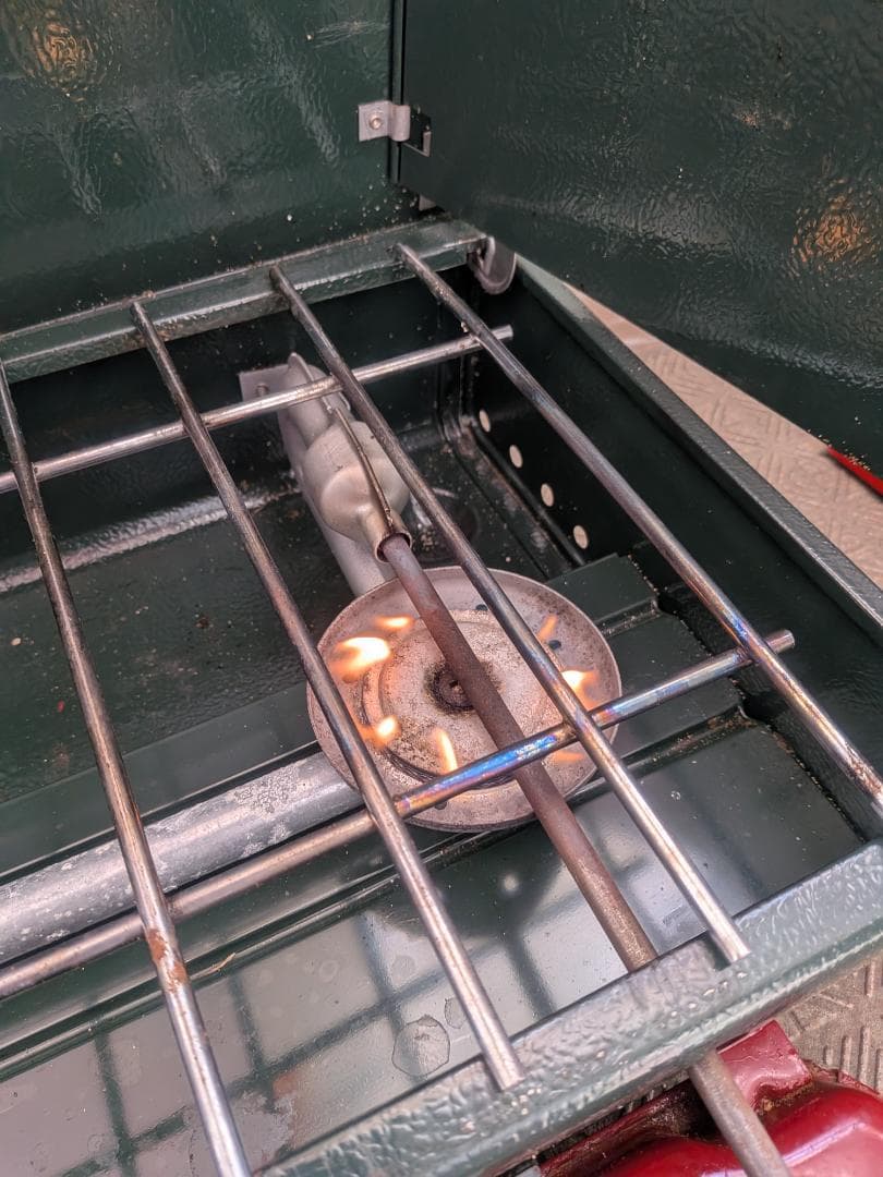 点火確認済　Coleman ツーバーナー 425F