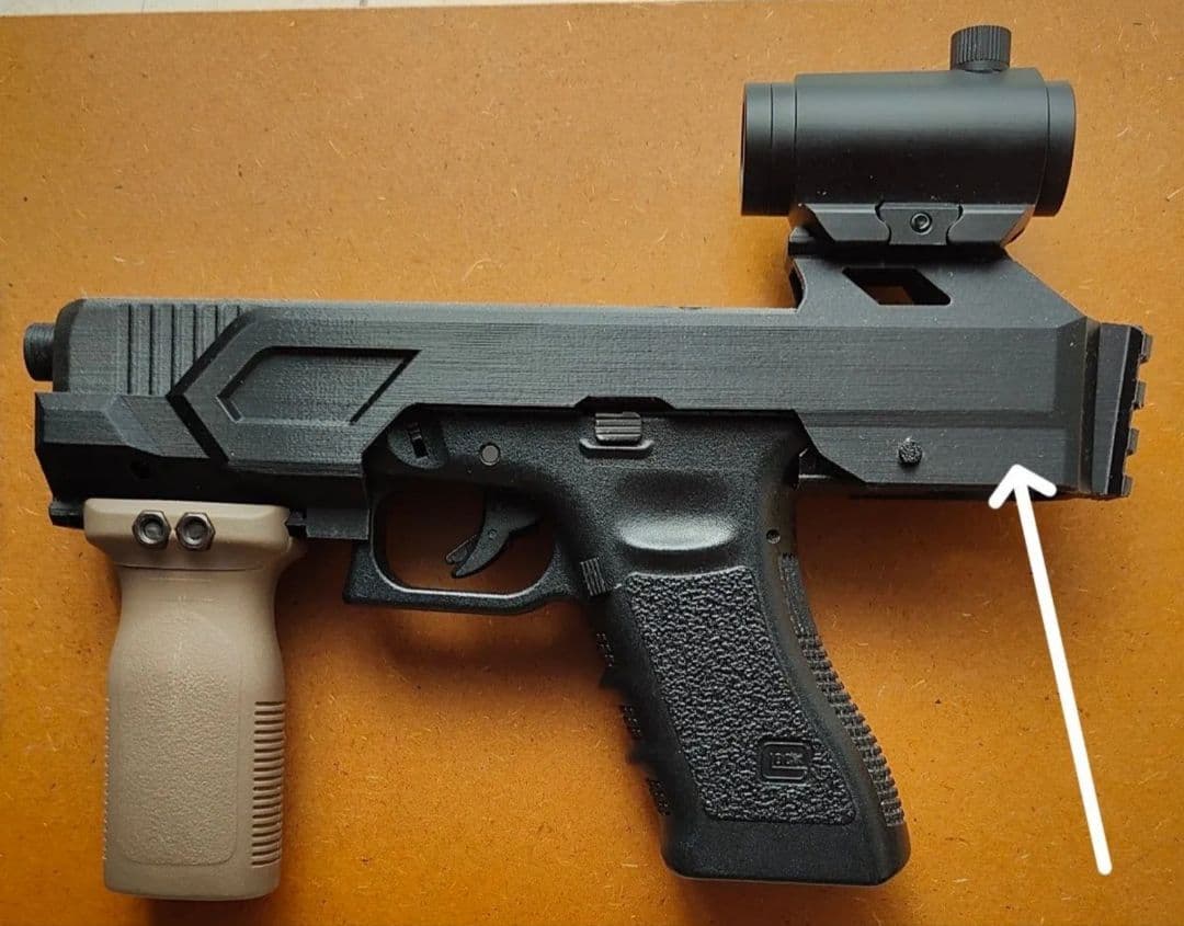 ミニマムカービンキット 折畳みストック東京マルイガスガンGlock17gen3用