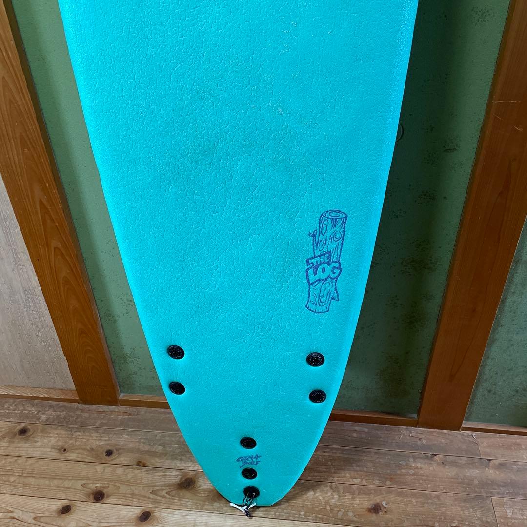 ODYSEA THE LOG ソフトボード8ft リッシュコード付き