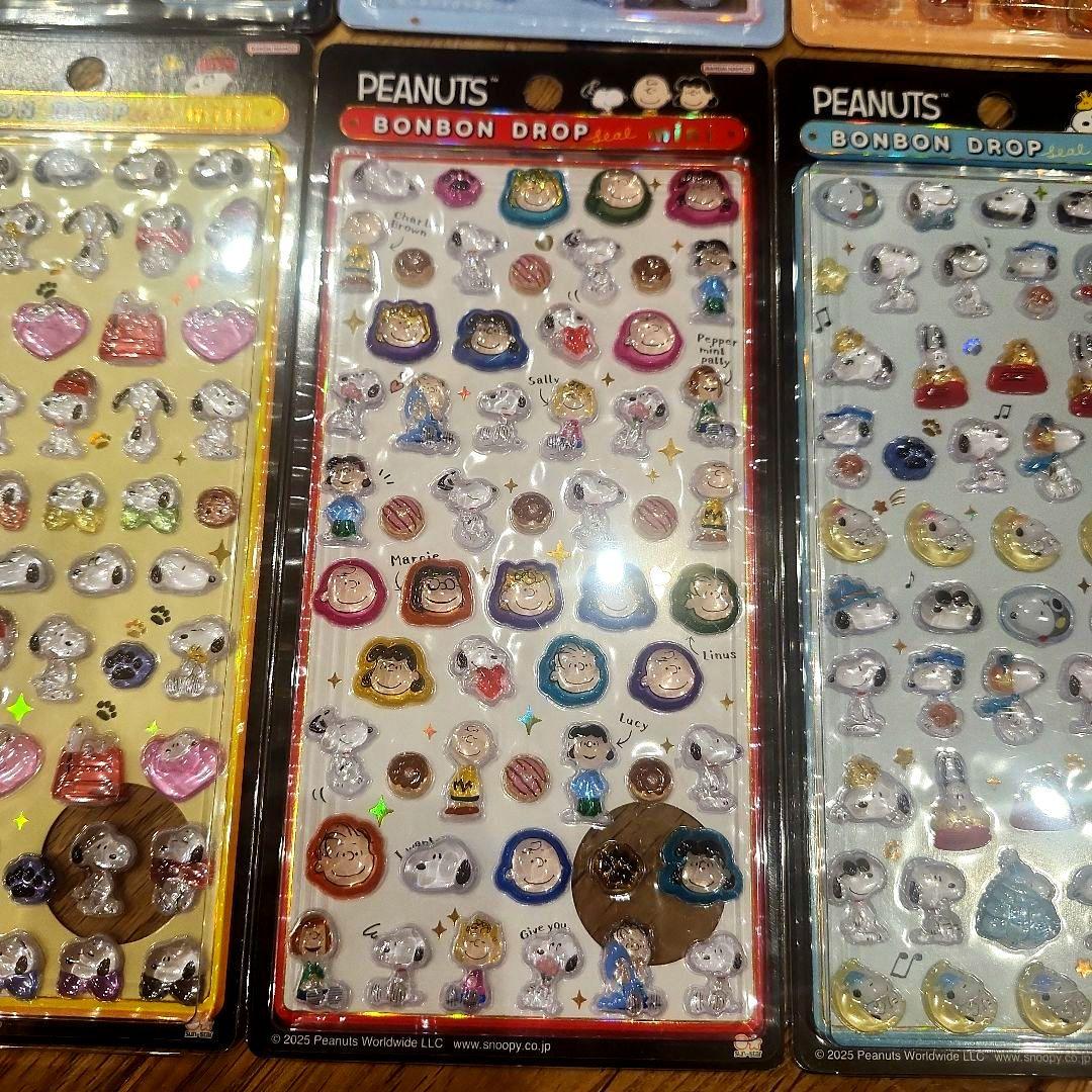 ボンボンドロップシール　ぷくっとシール　シールバインダー　12点