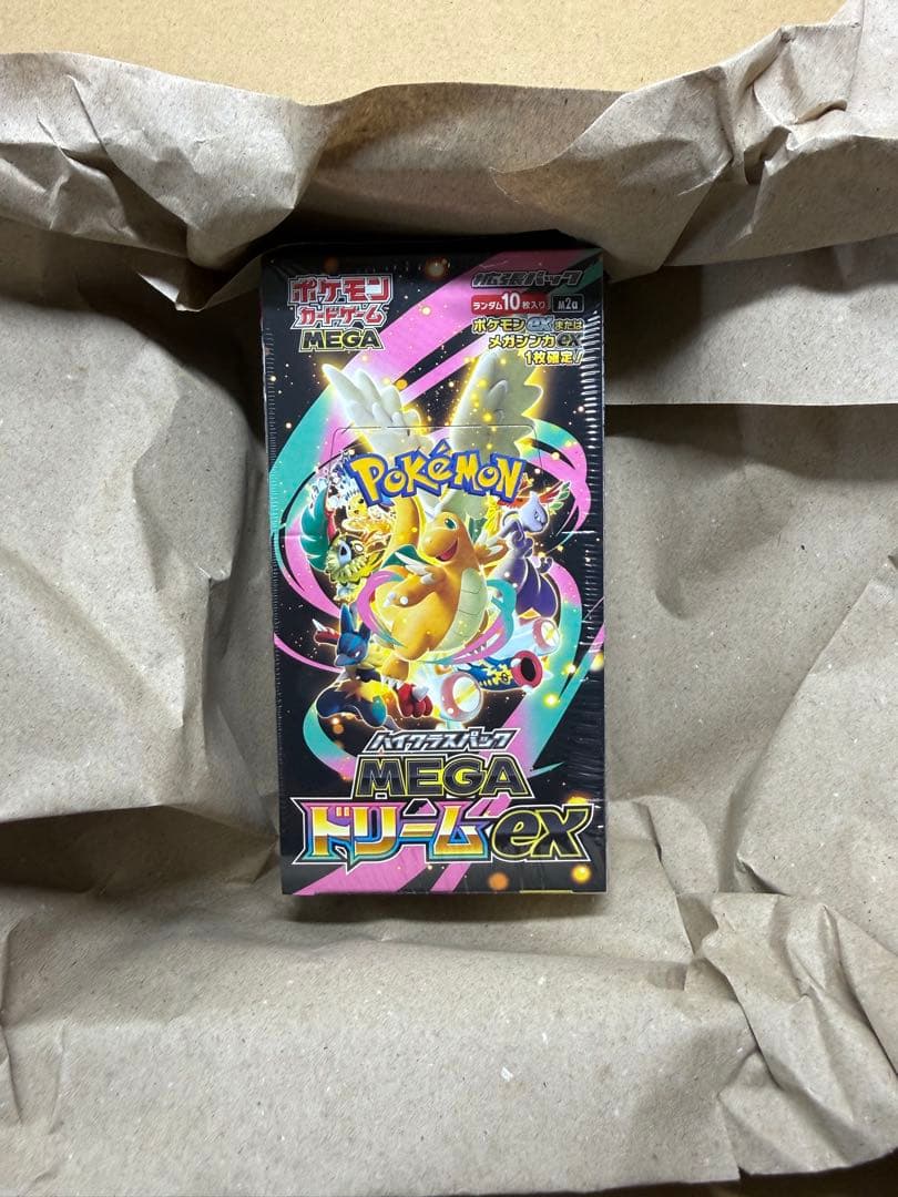 ポケモンカード MEGA ドリームEX ボックス シュリンク付