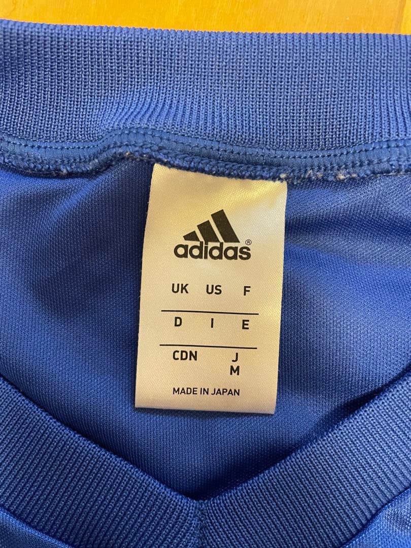 値下げ！【東海大学】ゲームシャツ　adidas 青 長袖シャツ M