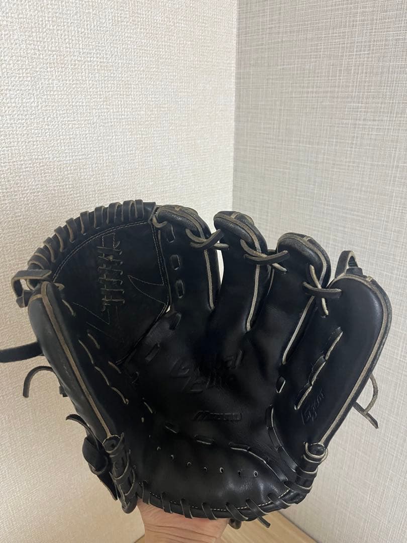 ミズノ　グローバルエリート　硬式　投手　グローブ　袋付き