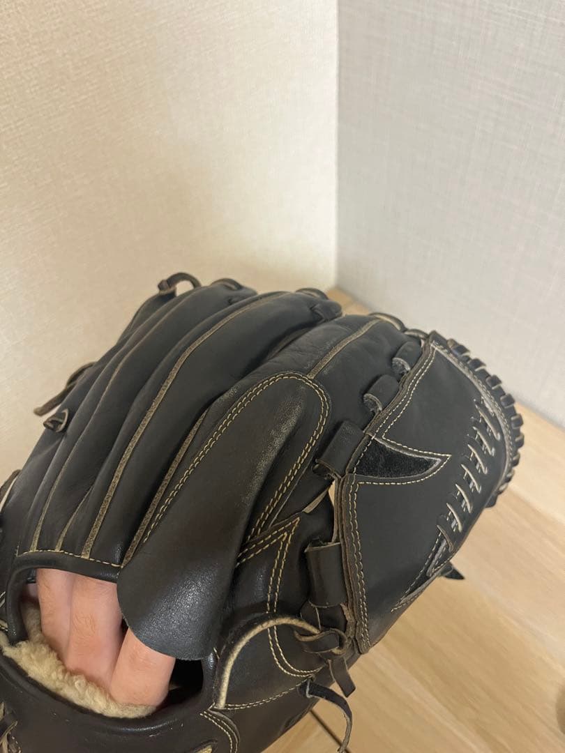 ミズノ　グローバルエリート　硬式　投手　グローブ　袋付き