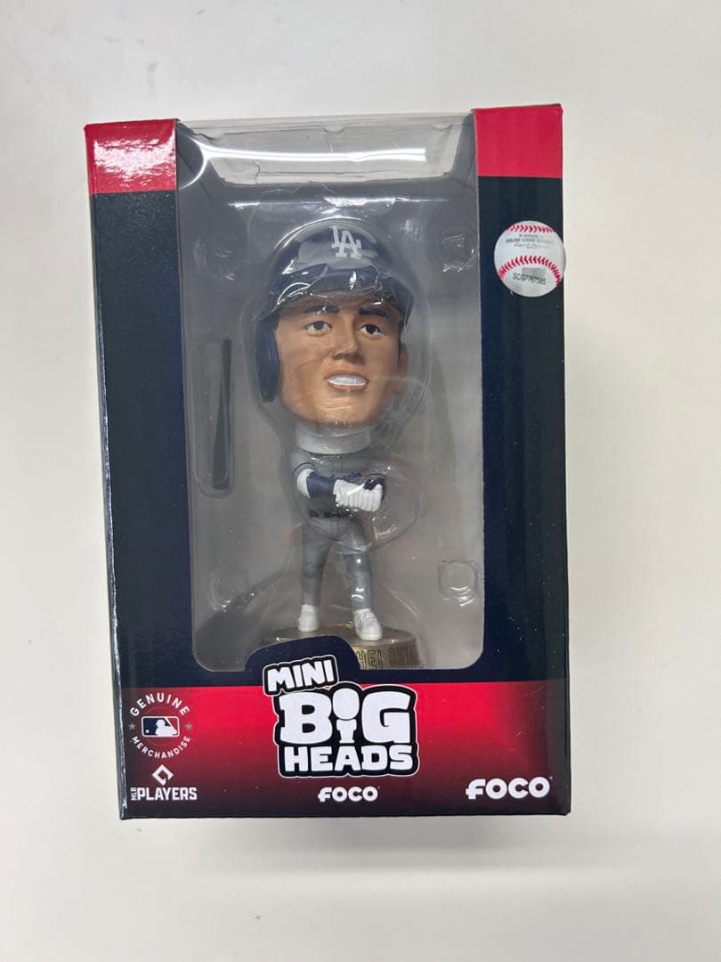 激レア　大谷翔平 2024年 ドジャース ロード アウェー ミニ・ボブルヘット