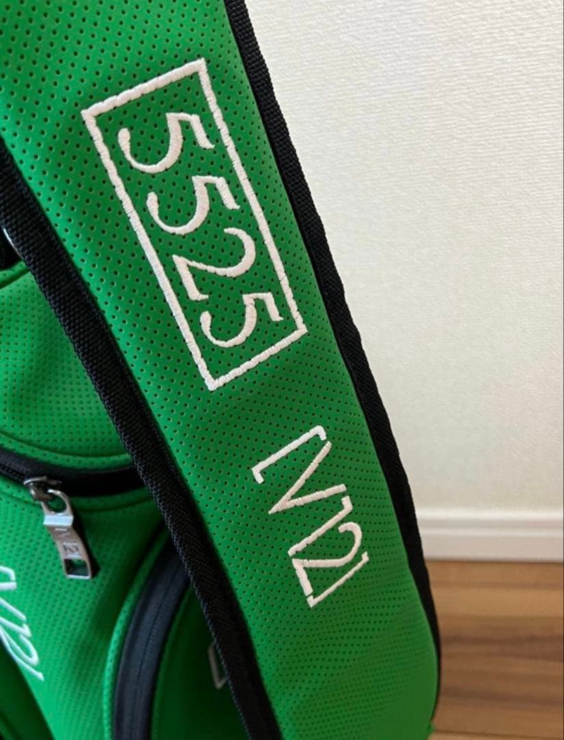 【5525 × V12】5525 GOLF BAG グリーン
