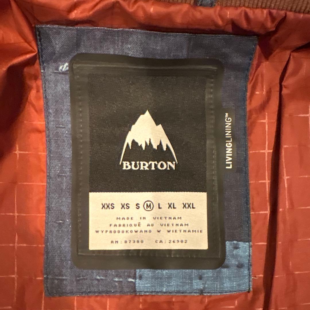BURTON スノーボードウェア上下セットMサイズ