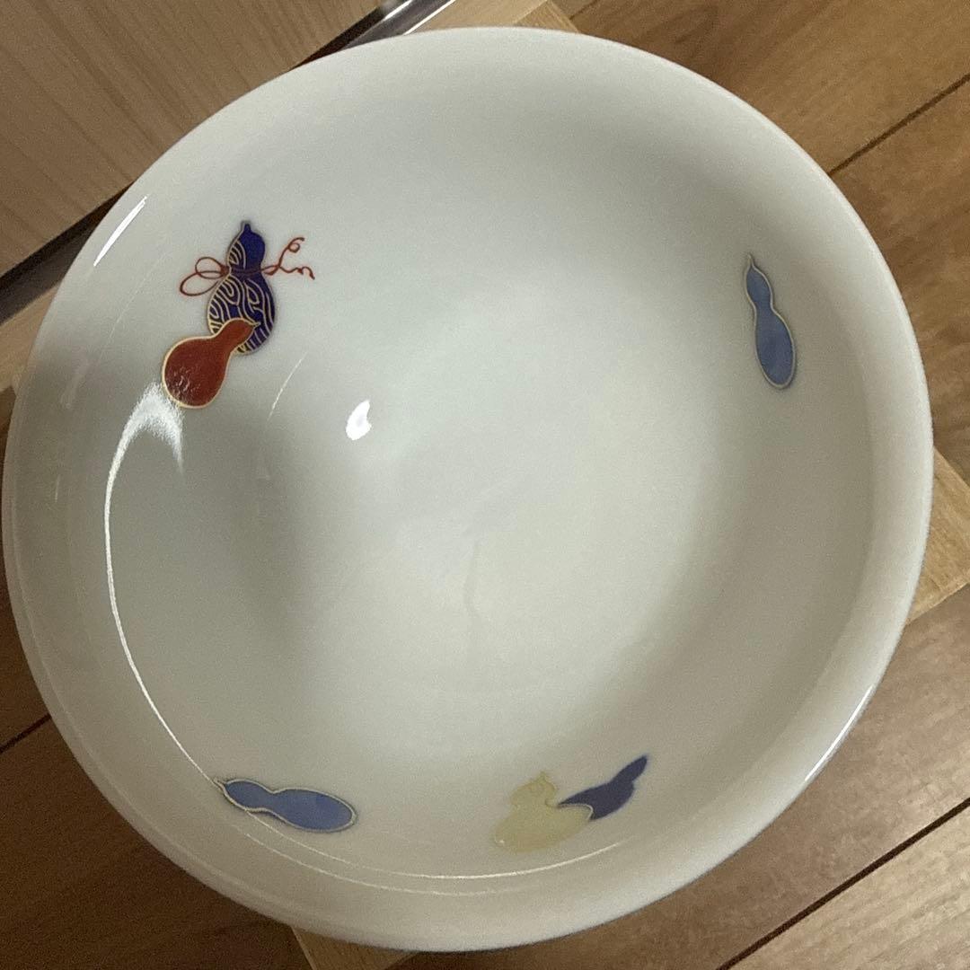 深川製磁 百年庵 六瓢 飯碗