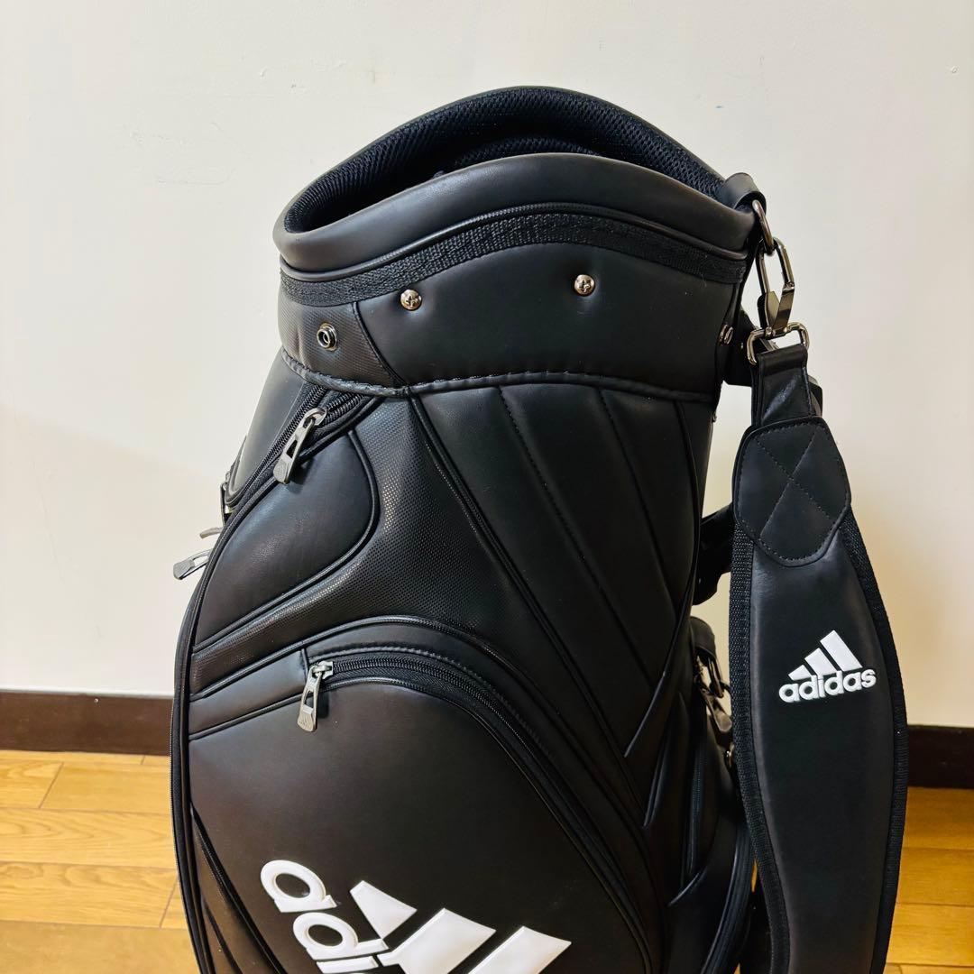 【美品】　adidasアディダス　キャディバッグ ゴルフバッグ　送料込み