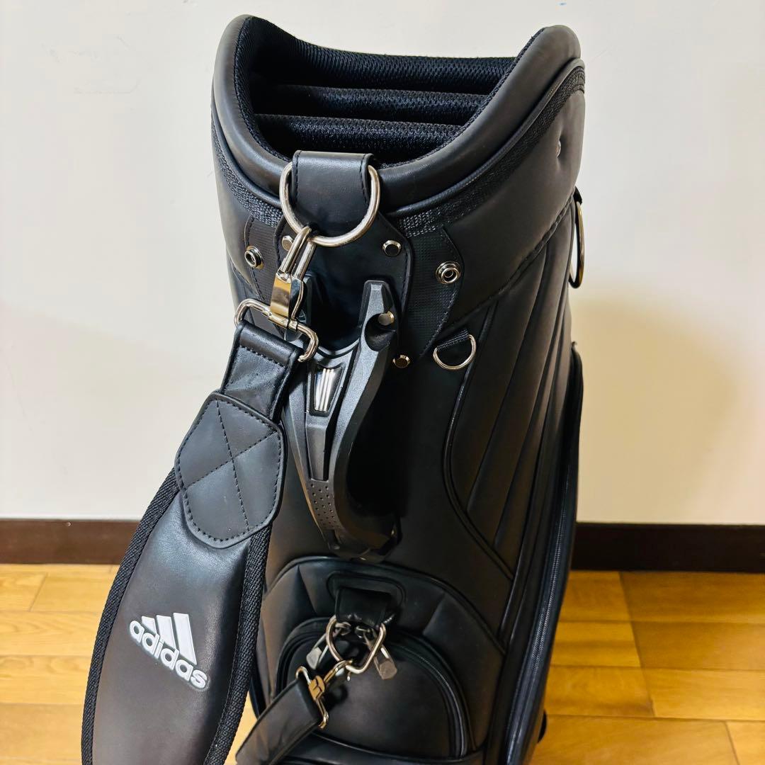 【美品】　adidasアディダス　キャディバッグ ゴルフバッグ　送料込み