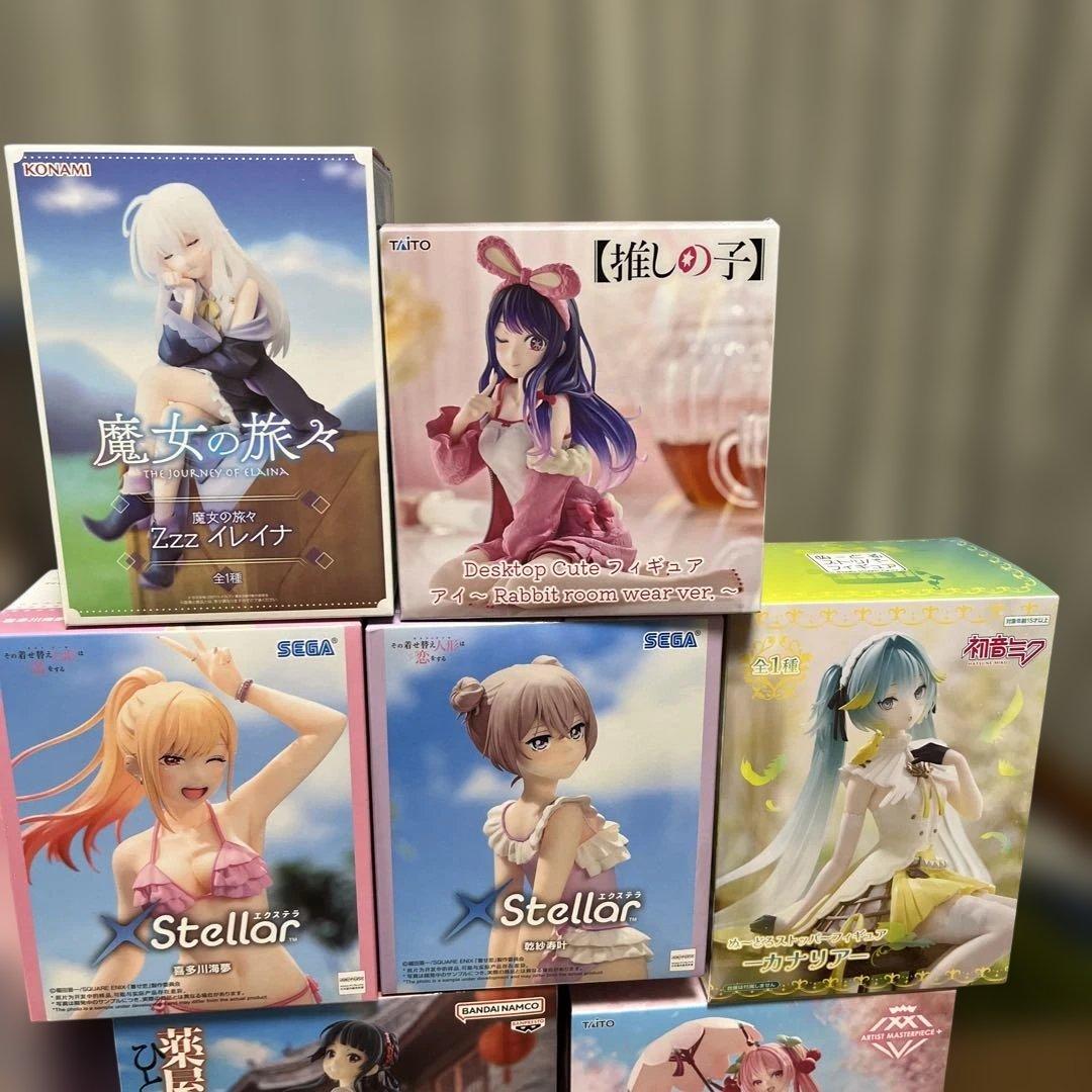 美少女 着せ恋 推しの子 初音ミク 魔女の日々猫猫最新含むフィギュア　まとめ売り