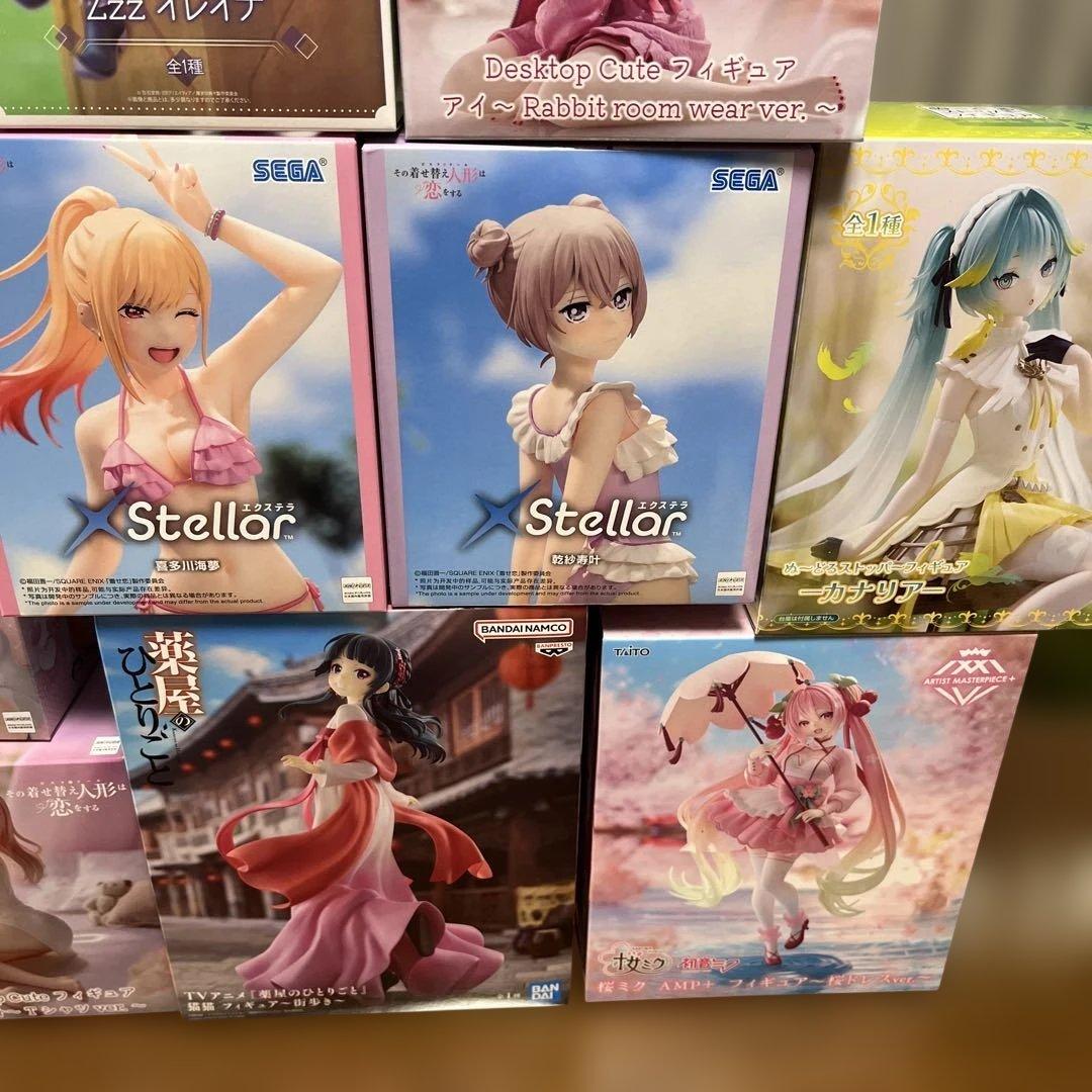 美少女 着せ恋 推しの子 初音ミク 魔女の日々猫猫最新含むフィギュア　まとめ売り