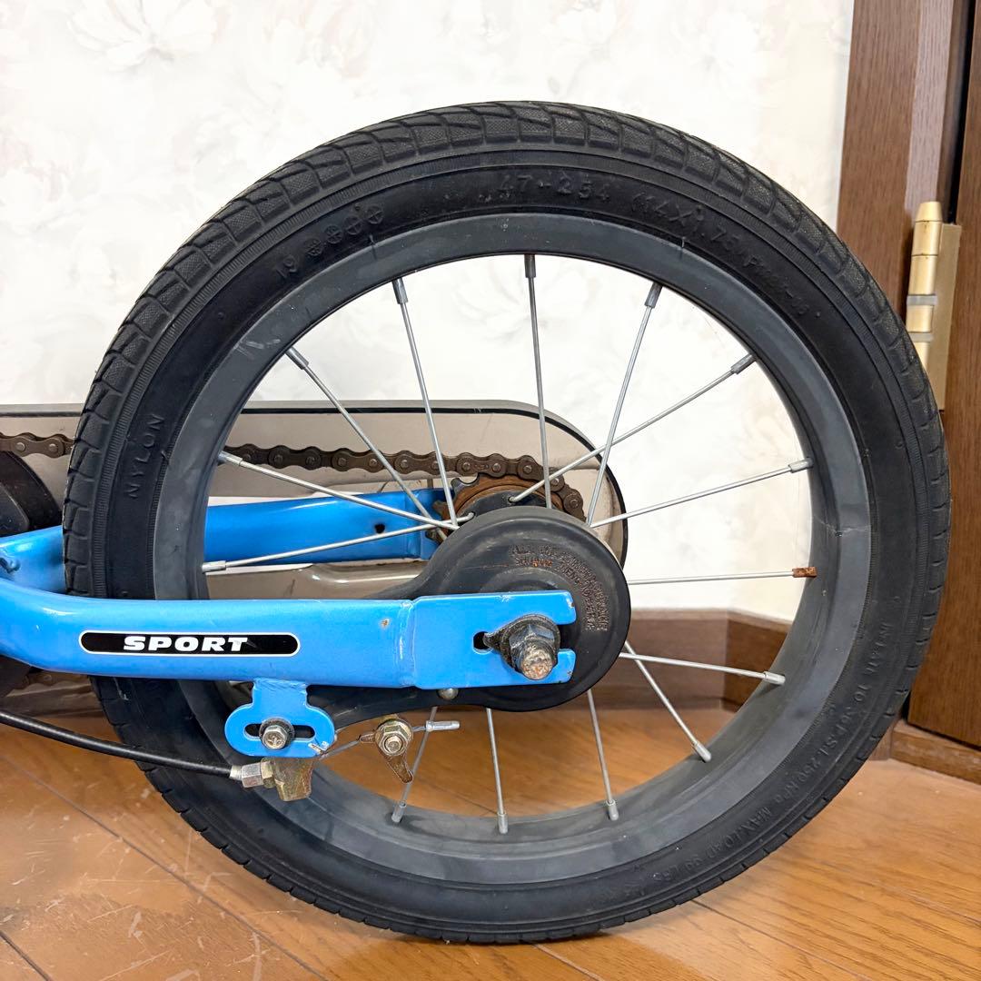 STRIDER 14x ストライダー キッズバイク ブルー スタンド付
