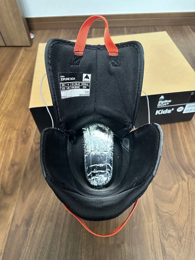 Burton Zipline Boa キッズ スノーボードブーツ 23cm