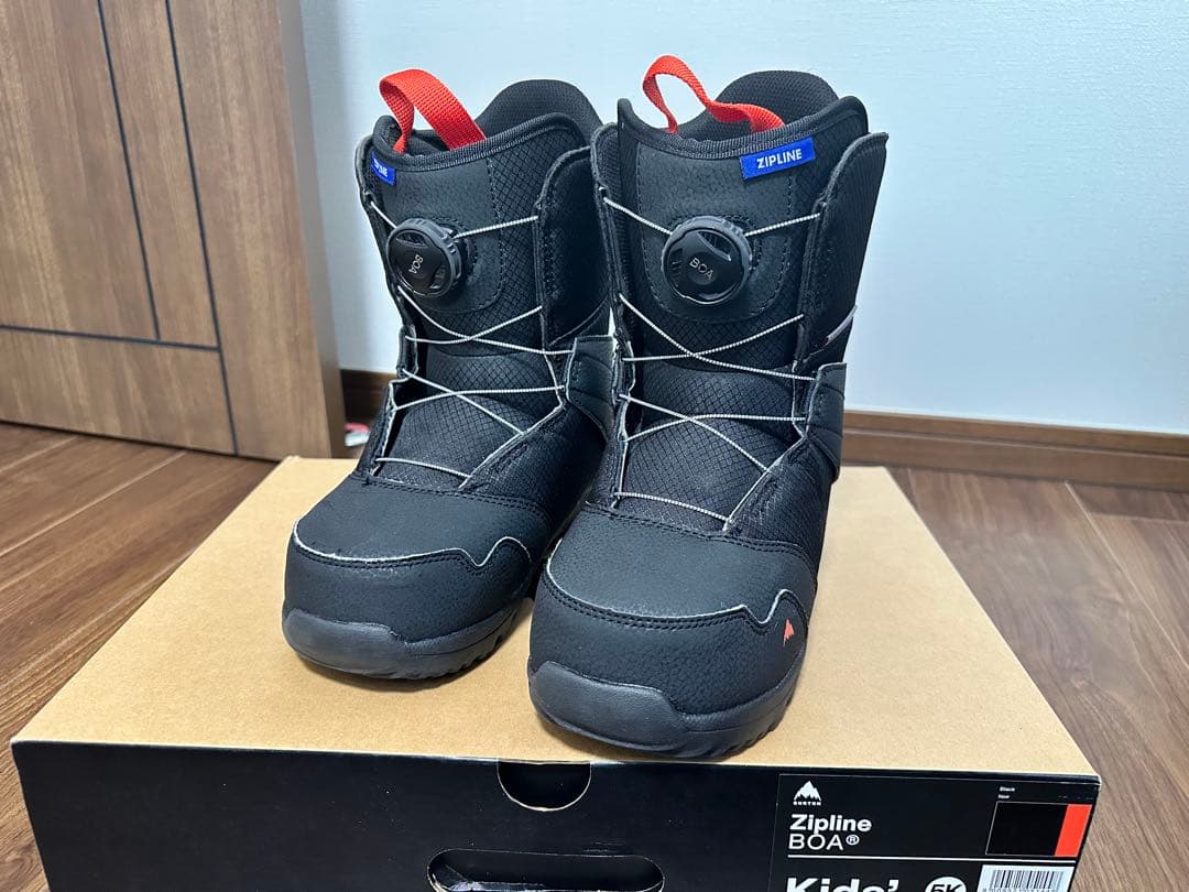Burton Zipline Boa キッズ スノーボードブーツ 23cm