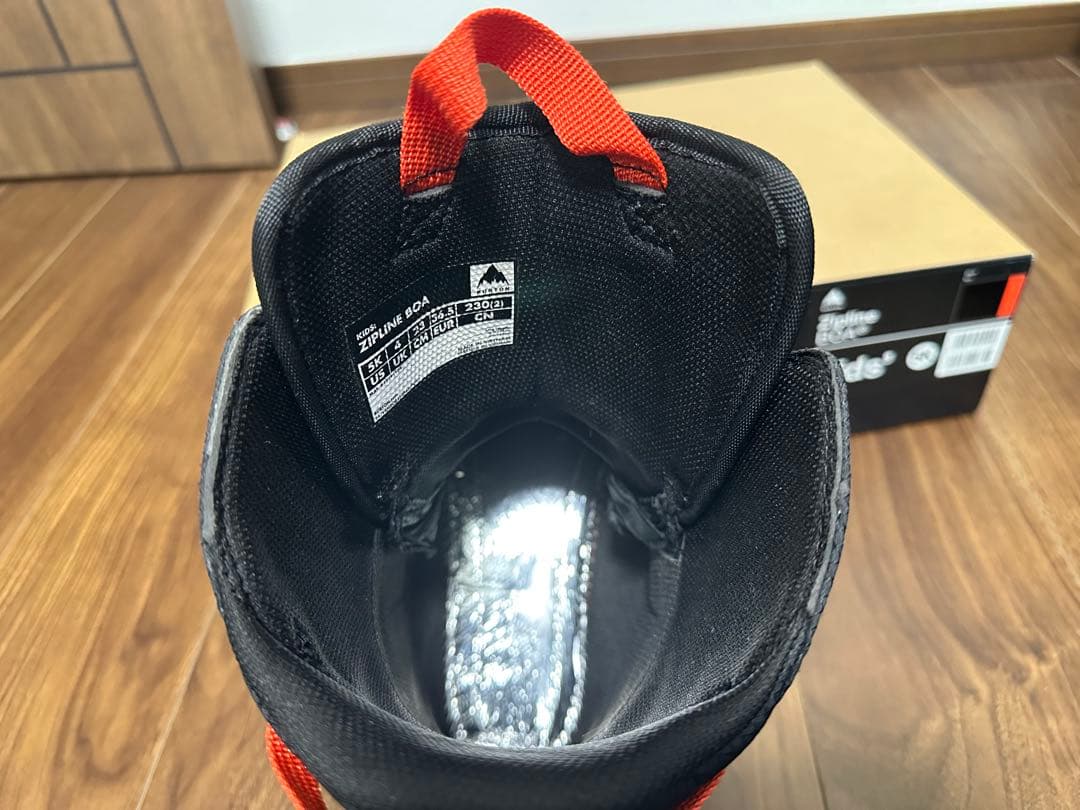 Burton Zipline Boa キッズ スノーボードブーツ 23cm