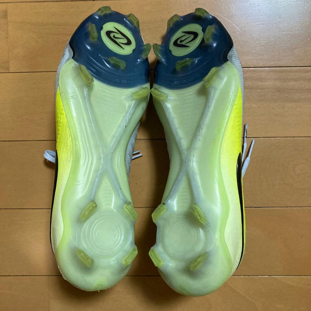Nike Phantom GT サッカーシューズ グレー/イエロー