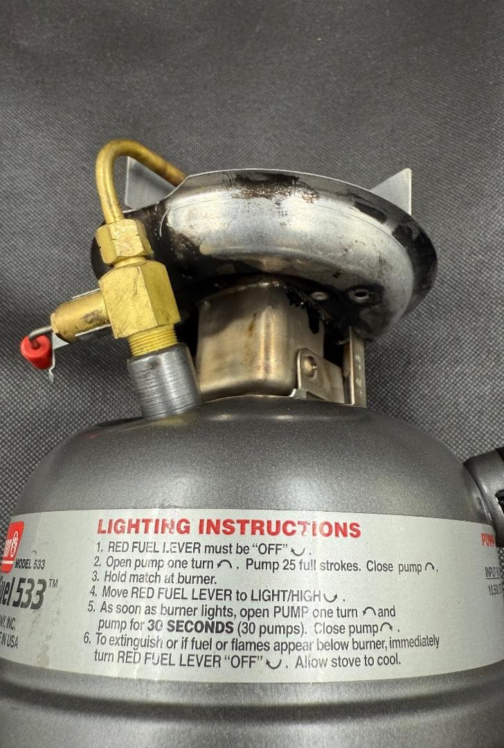 Coleman Dual Fuel 533 シングルバーナーコンロ