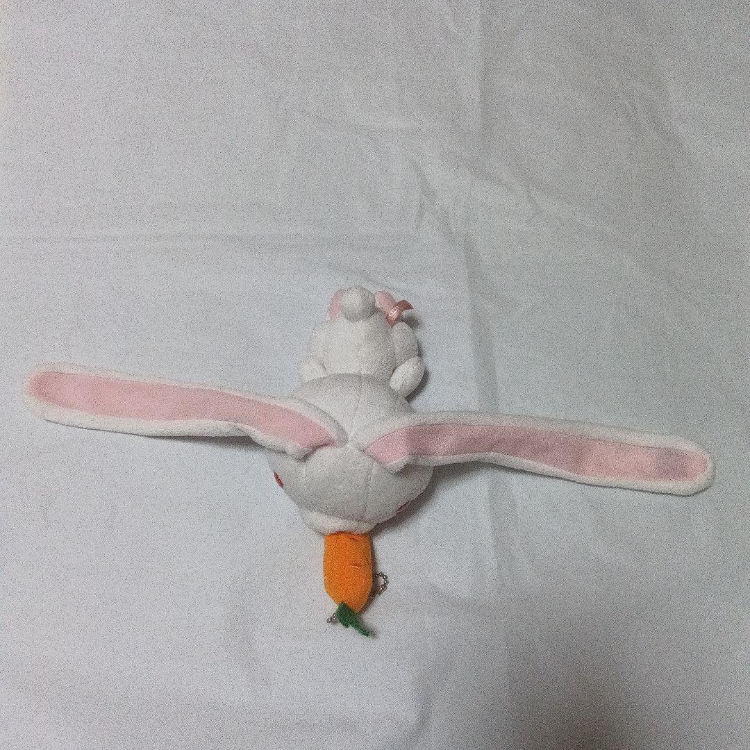 汎用うさぎ　チャックスGP　食い意地マスコット