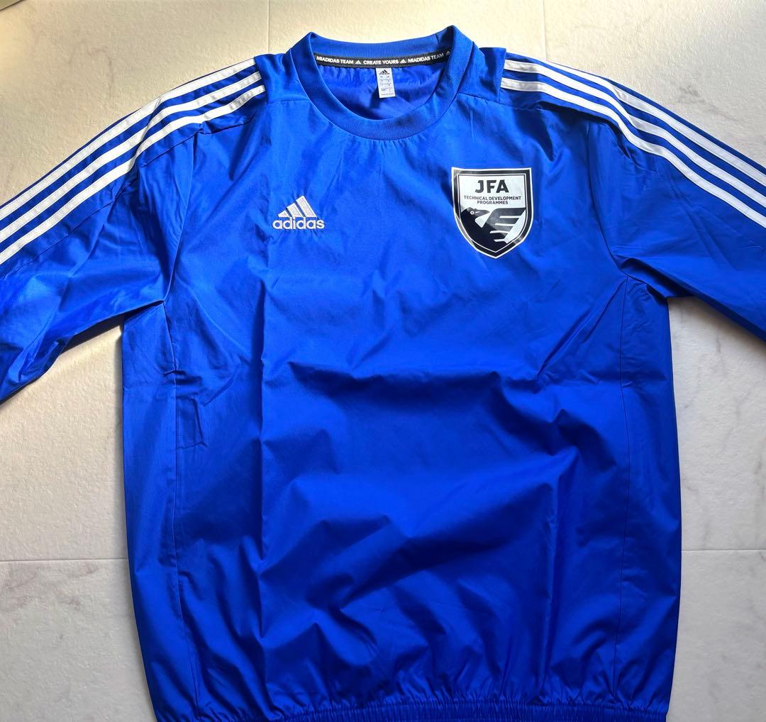 【JFA非売品】adidas JFA ウインドブレーカーＬサイズ　長袖　非売品
