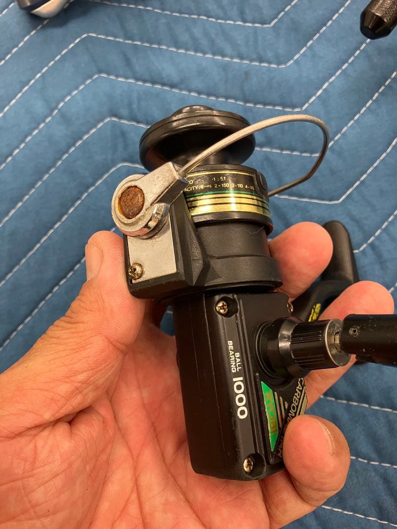 スピニングリールをまとめて18台（分解整備済）