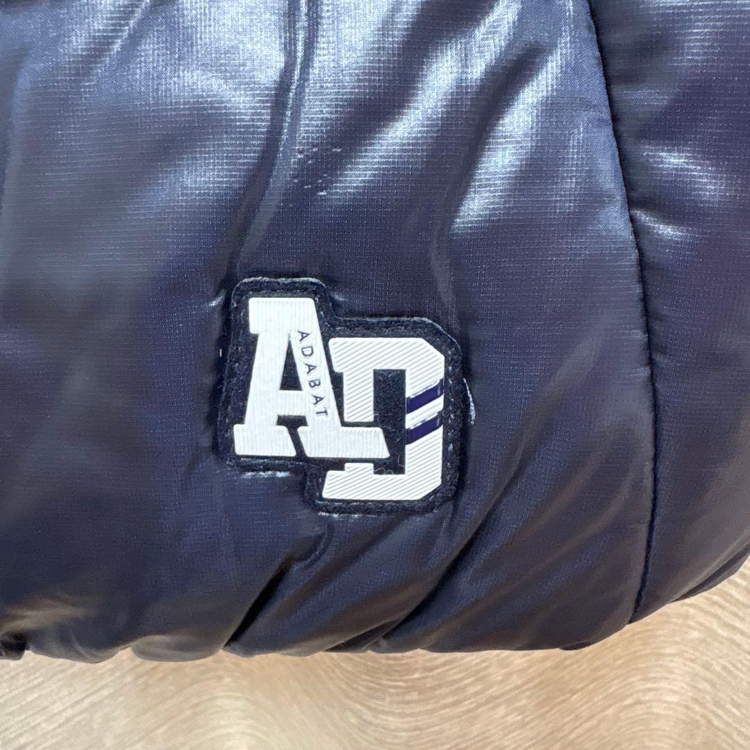 美品　アダバット　ダウン入り　ベスト　ジャケット　ネイビー　サイズ48（L相当）