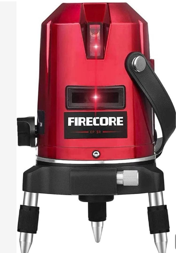 Firecore5ライン レーザー墨出し器4方向大矩ライン照射EP-5Rケース付