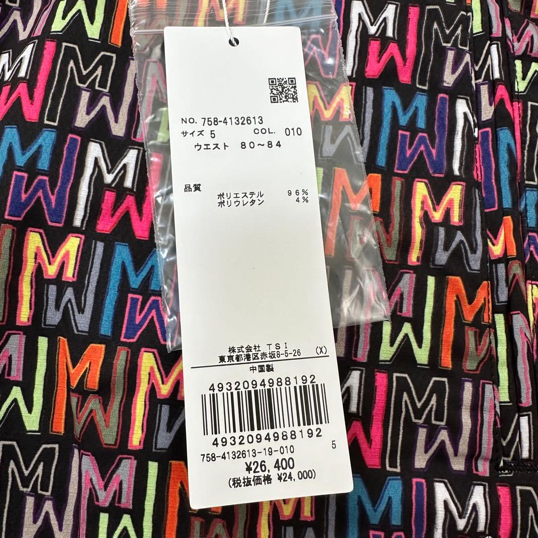 新品　マスターバニーエディション　ストレッチジャカード柄ショートパンツ　サイズ5