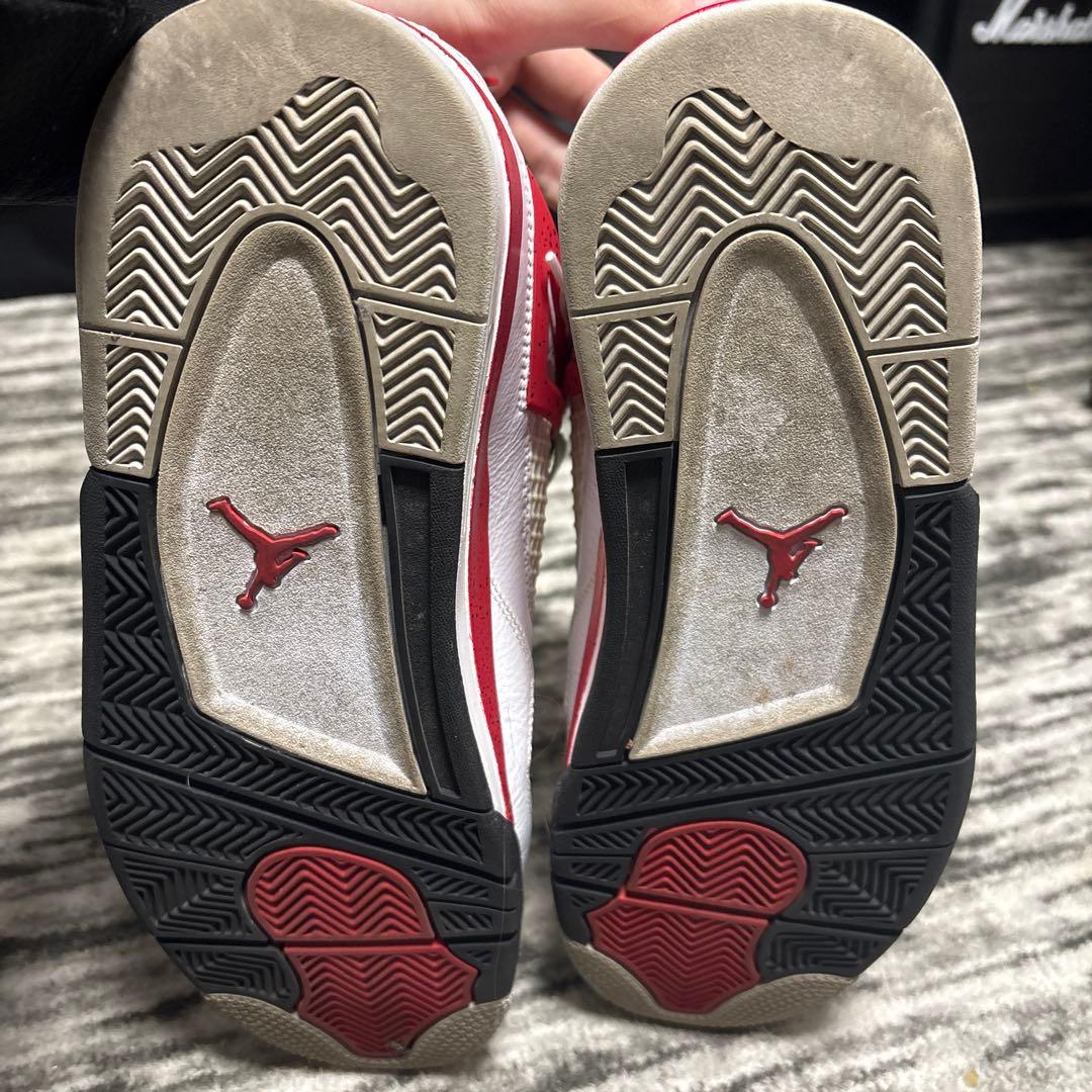 シューズ(男性用) Air Jordan 4 red cement 28.5cm