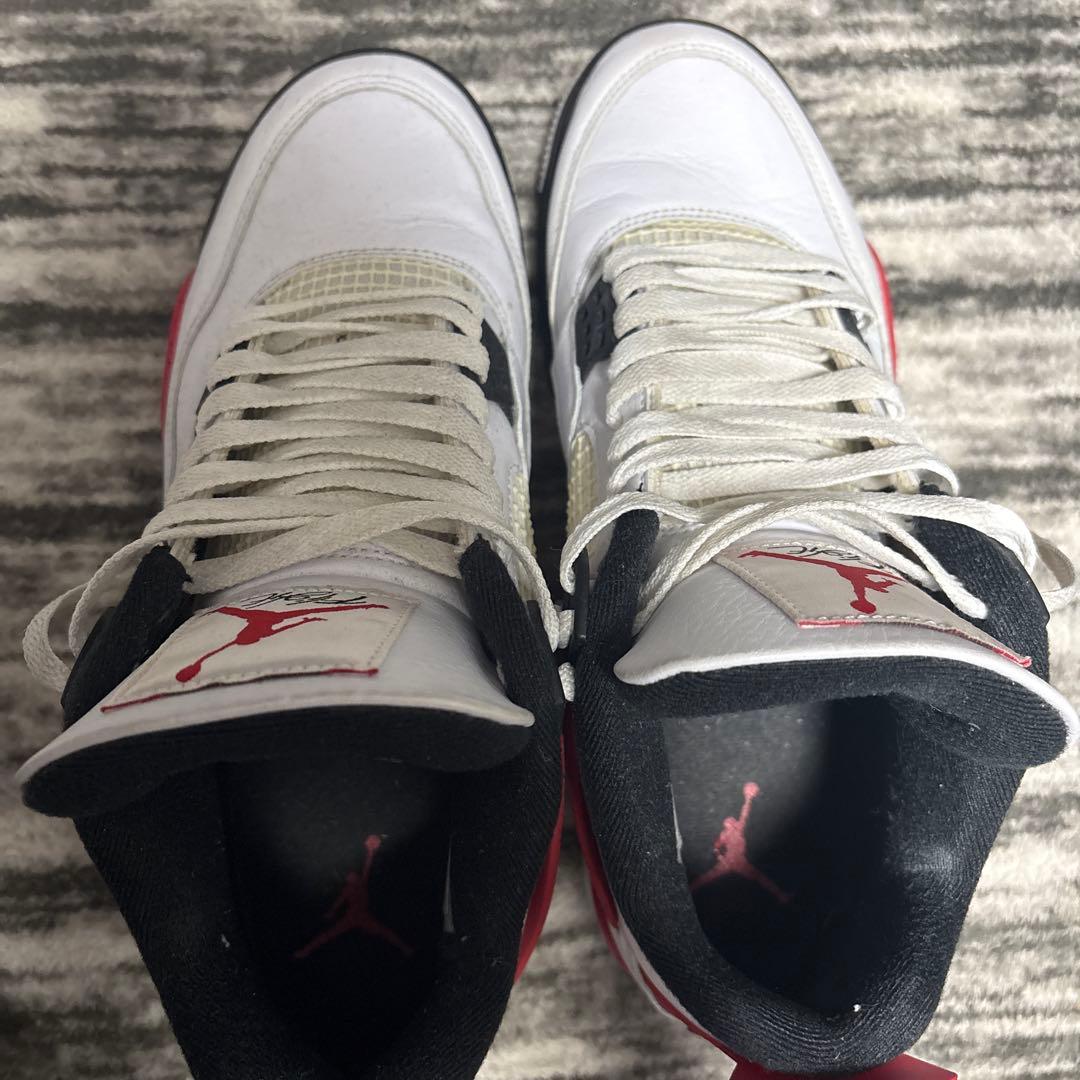 シューズ(男性用) Air Jordan 4 red cement 28.5cm