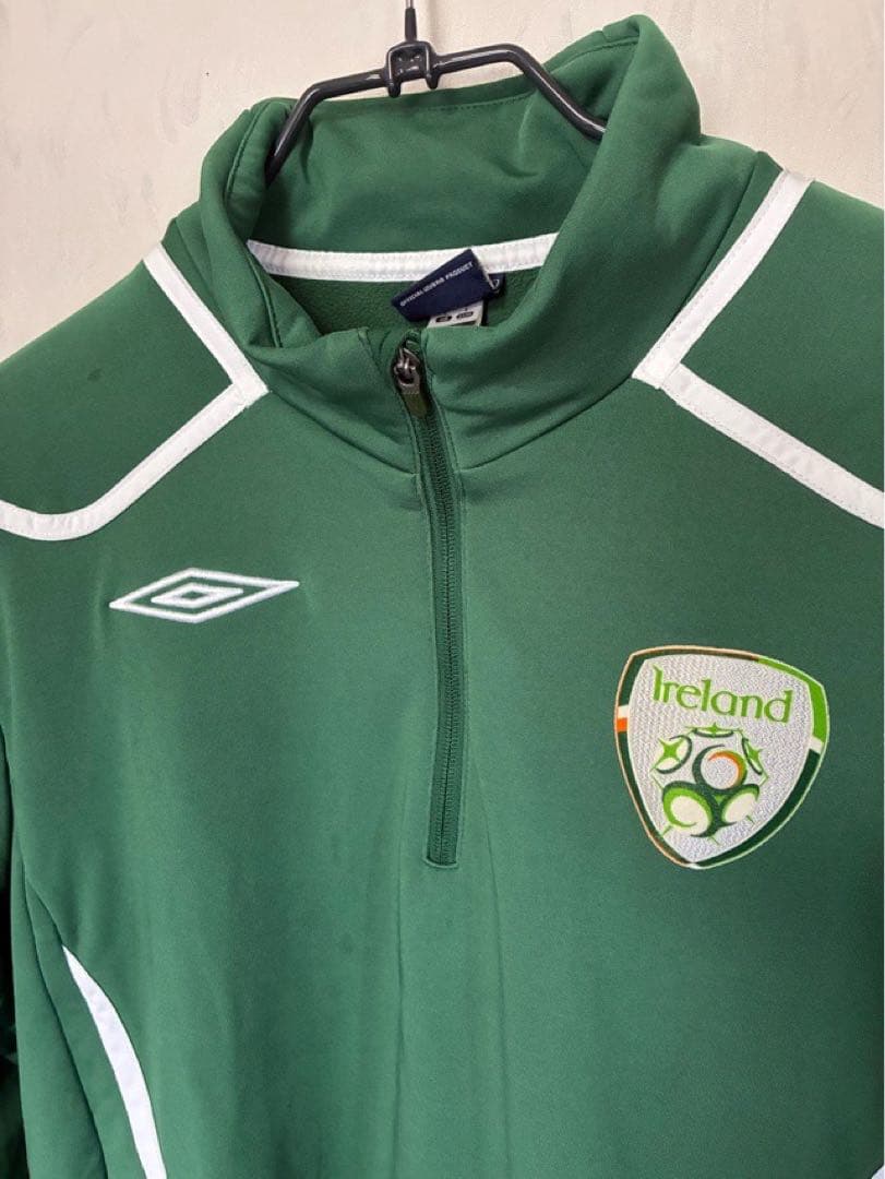 アイルランド代表 UMBRO アンブロ ハーフジップ トラックジャケット XL