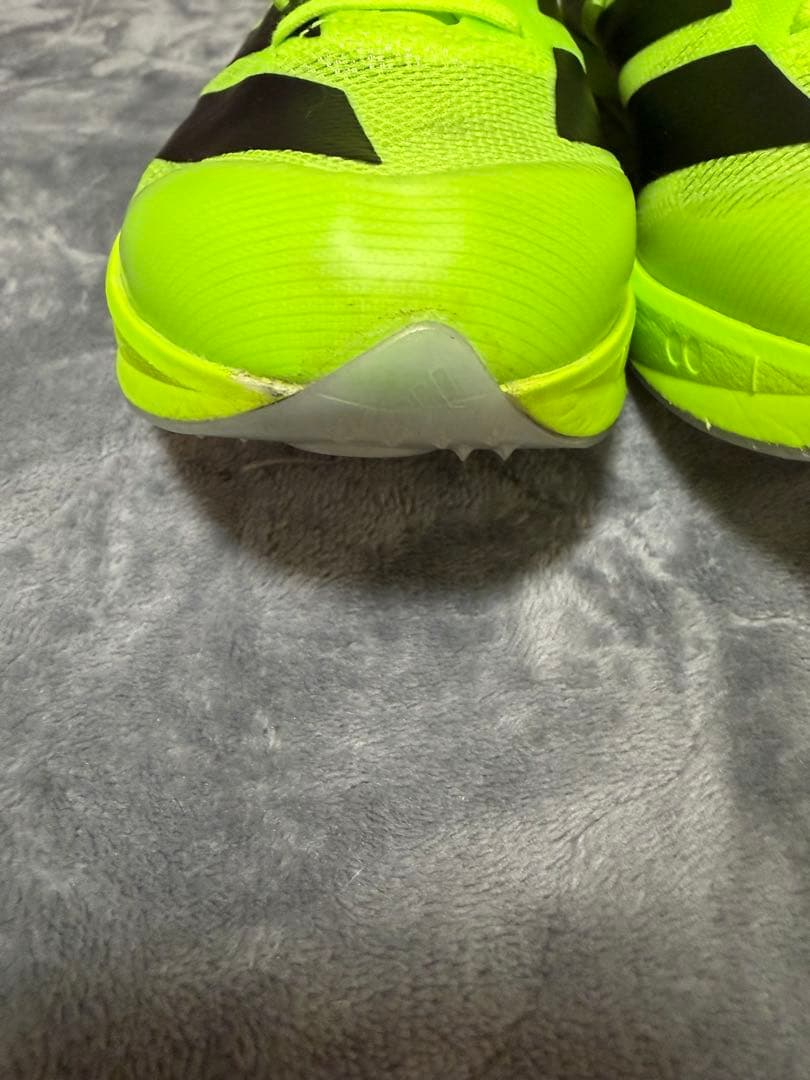 ADIZERO プライムsp4 26.5cm蛍光イエロー/ブラック