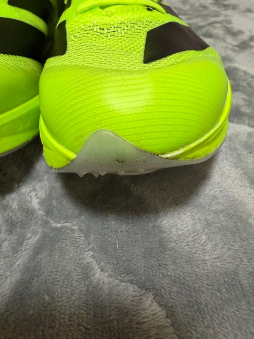 ADIZERO プライムsp4 26.5cm蛍光イエロー/ブラック