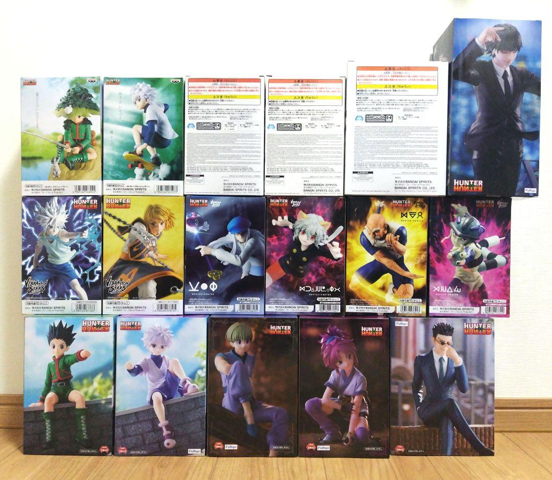 HUNTER×HUNTER フィギュア 新品・未開封品 17点 まとめ売り