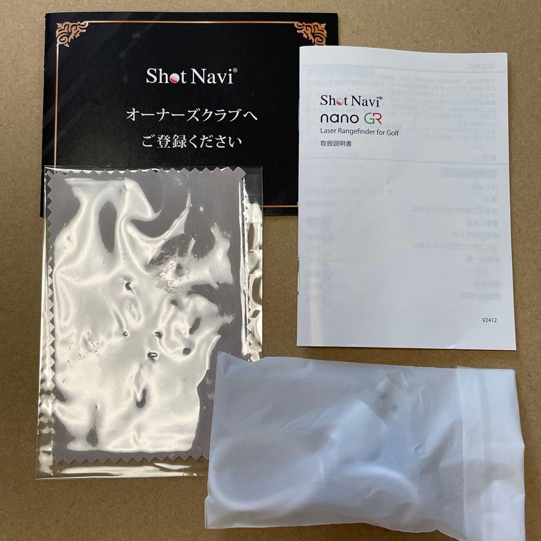 【専用】shot navi nano GR ゴルフ用距離計 ゴルフ 距離計